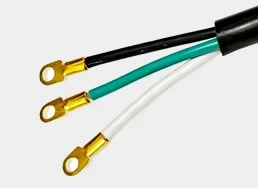 Remove Outer Jacket Tooth Terminals Remove Outer Jacket Tooth Terminals
