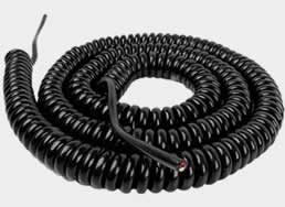 Coiled Power Cable