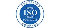 ISO 9001 certified quality management system