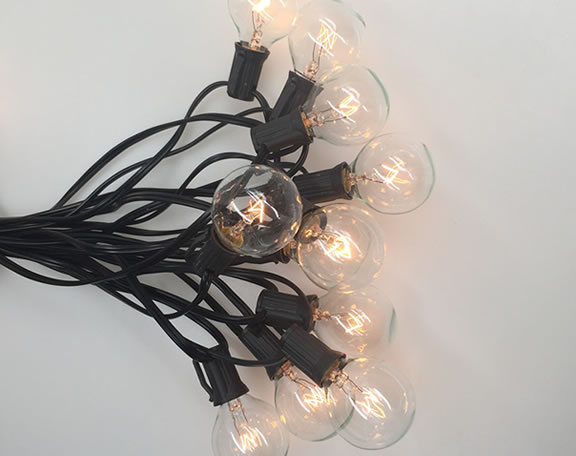 Light String for Europe Market, E12 Lamp Holder, Indoor Outdoor Waterproof String Light manufacturer
