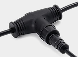 T-shaped Splitter Connector Waterproof