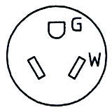 NEMA 7-15R Receptacle