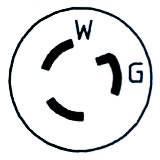 Twist Locking Plug Type: NEMA L7-15P