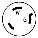 Twist Locking Plug Type: NEMA L7-30P