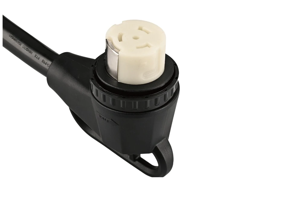 NEMA SS2-50R Twist Locking Power Cord - 50A 125V/250V 3P4W, Waterproof Shore Power UL/ETL/cULus Certified