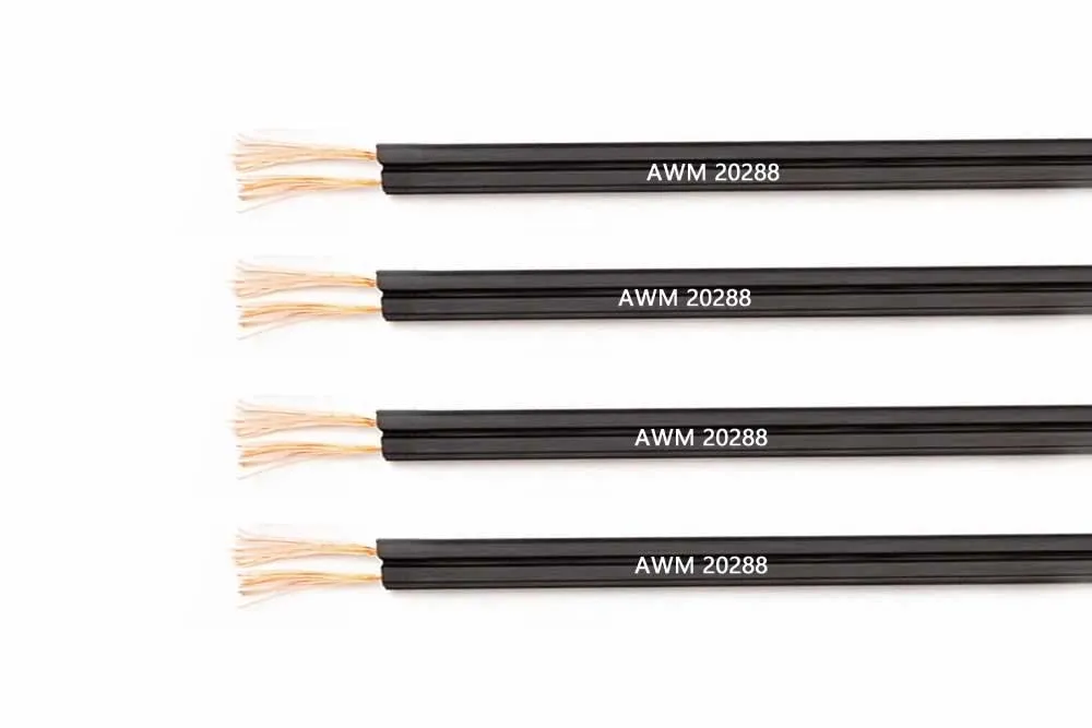AWM 20288, PVC Insulated Flat Parallel Appliance Wiring Material