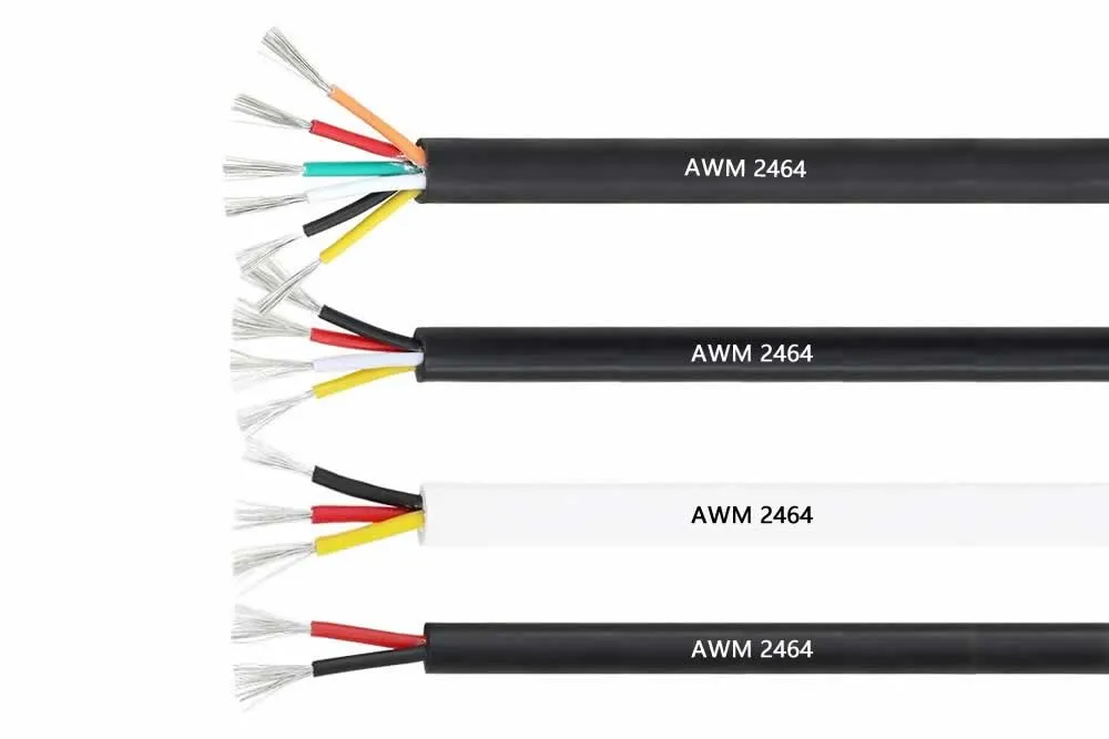 AWM 2464, PVC Jacketed Multi-Conductor Appliance Wiring Material