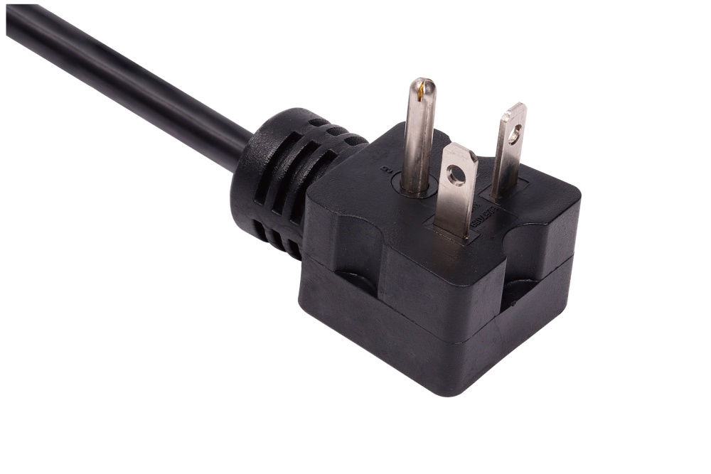 American Power Cord NEMA 6-20P Right Angle Male Plug, 20A 250V