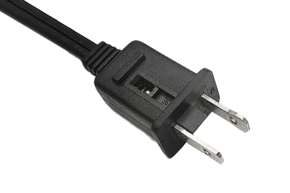 American Power Cord NEMA 1-15P Type A With a Fused Male Plug, 15A 125V