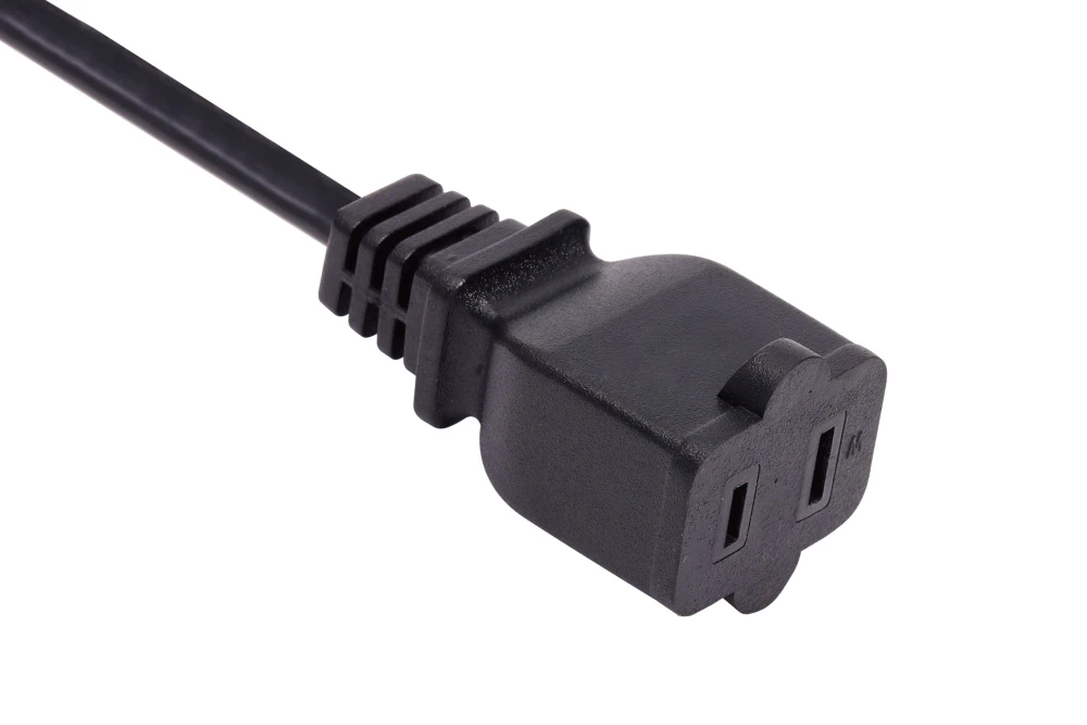 American Power Cord NEMA 1-15R Type A Female Receptacle, 15A 125V
