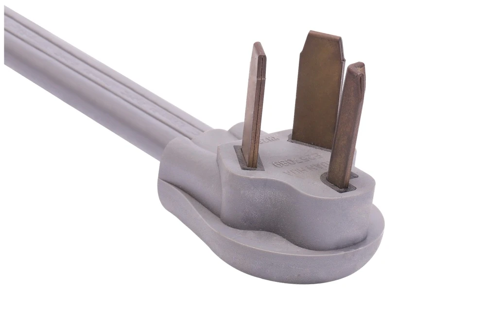 American Power Cord NEMA 10-30P Dryer Machine Male Plug, 30A 125V/250V