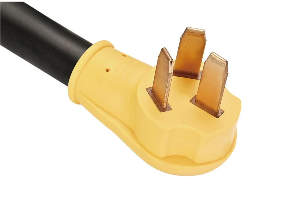 American Power Cord NEMA 10-50P Heavy Duty Male Plug, 50A 125V/250V