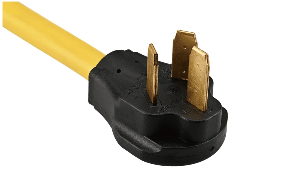 American Power Cord NEMA 10-50P Heavy-Duty appliance Male Plug, 50A 125V/250V