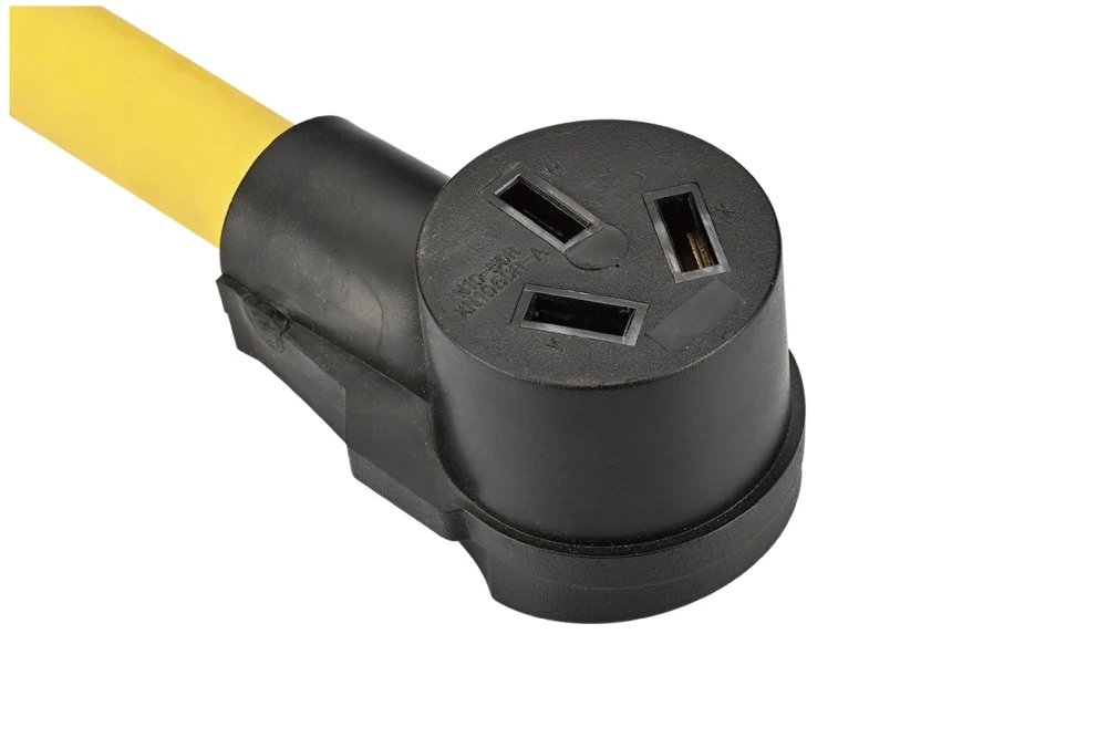 American Power Cord NEMA 10-50R Dryer Extension Adapter Female Receptacle, 50A 125V/250V