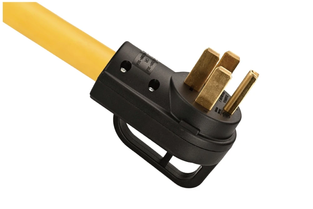 American Power Cord NEMA 14-50P Rewireable Ergonomic Male Plug, 50A 125V/250V
