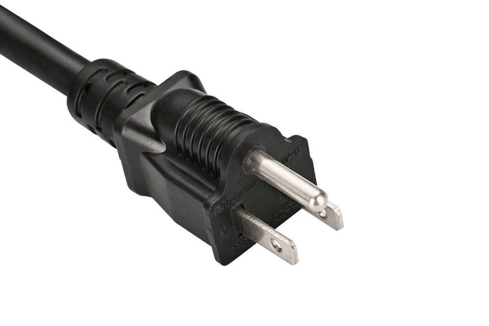 American Power Cord NEMA 5-15P Type B Male Plug, 15A 125V