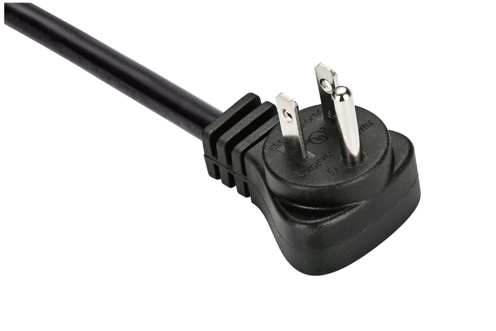 American Power Cord NEMA 5-15P Type B Turn 0 degree Male Plug, 15A 125V