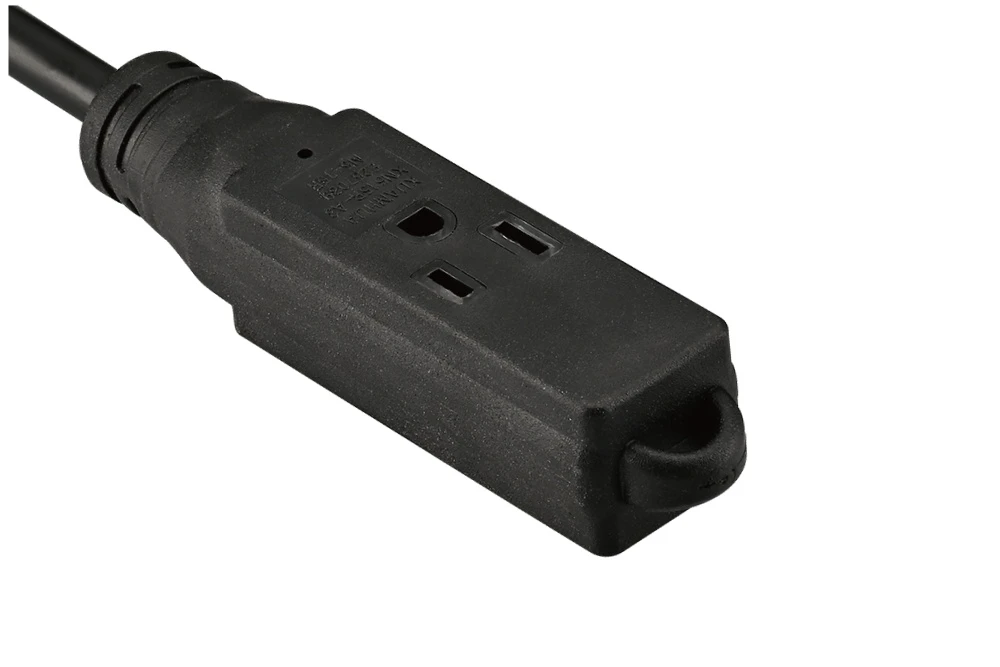 American Power Cord NEMA 5-15R Type B Extension Cord Borad Female Receptacle, 15A 125V