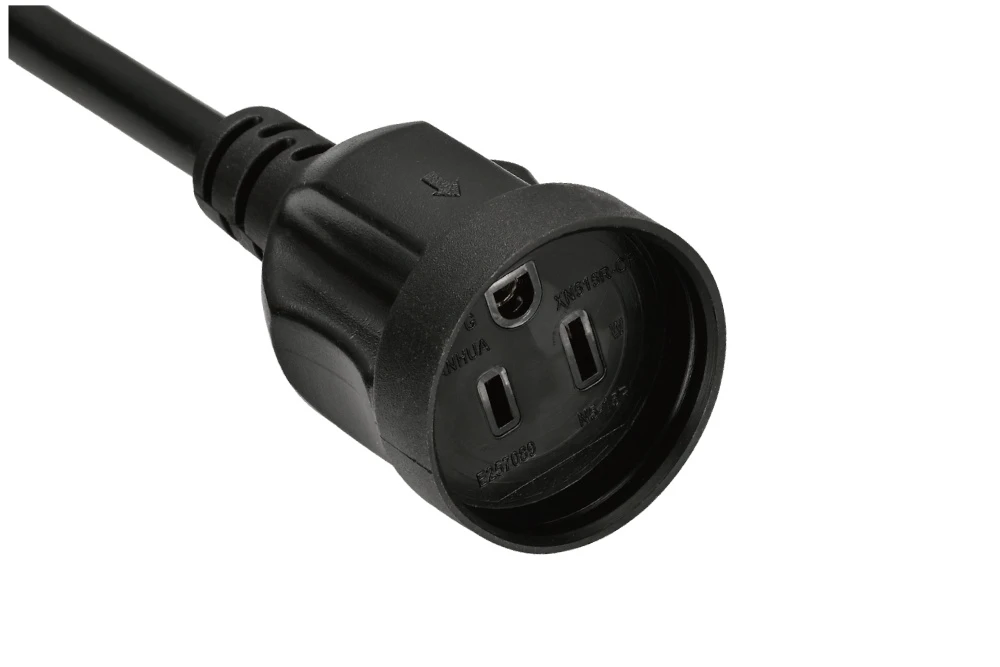 American Power Cord NEMA 5-15R Type B Waterproof IP44 Female Receptacle, 15A 125V