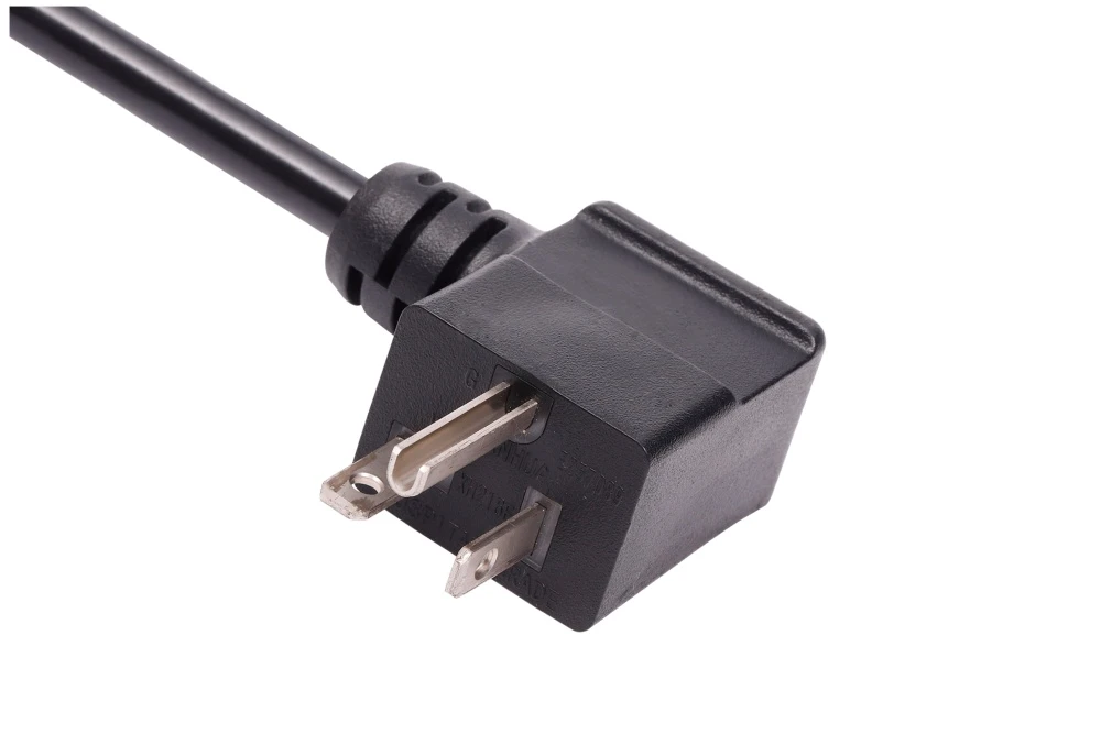 American Power Cord NEMA 5-20P Hospital Right Angle Male Plug, 20A 125V