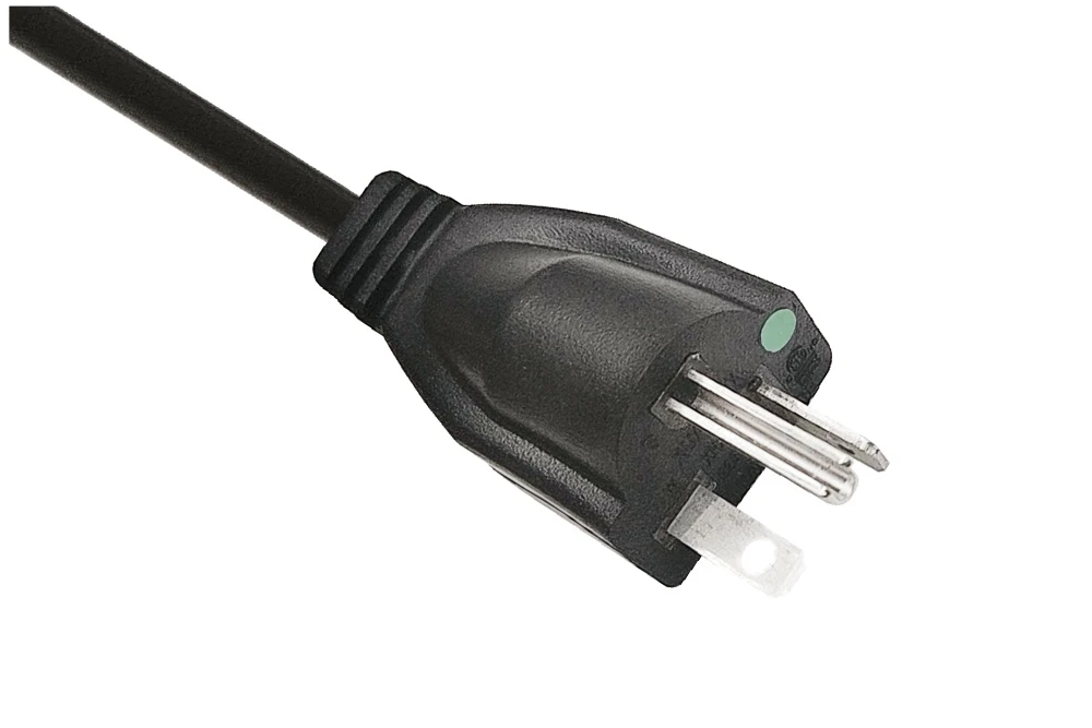 American Power Cord NEMA 5-20P Hospital Straight Male Plug, 20A 125V