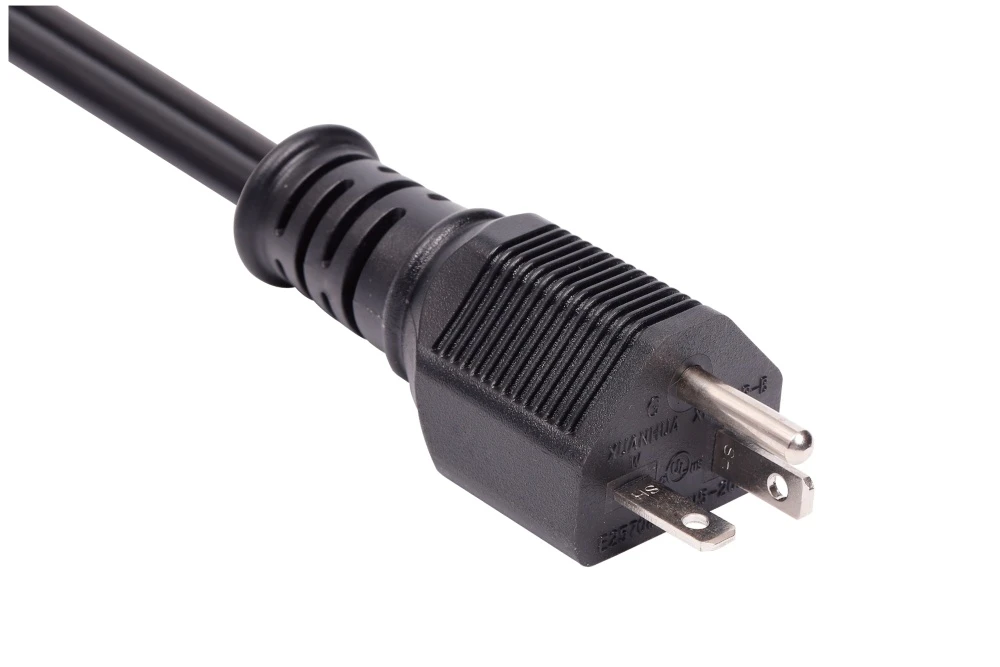 American Power Cord NEMA 5-20P Straight Male Plug, 20A 125V