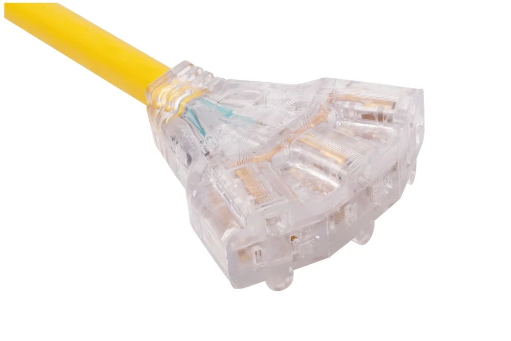 American Power Cord NEMA 5-20R Clear Extension Female Receptacle, 20A 125V