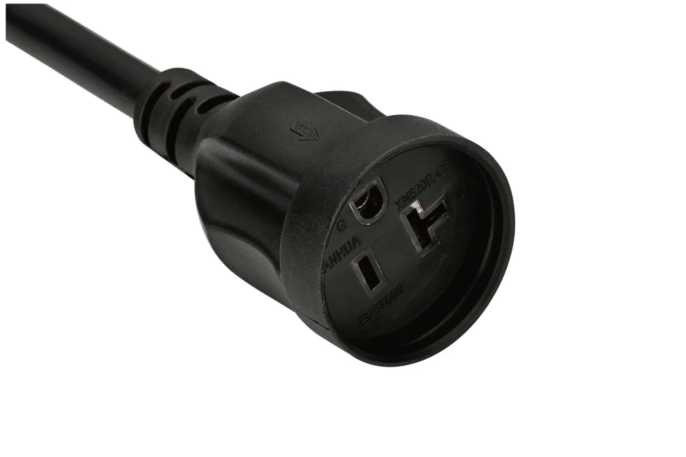 American Power Cord NEMA 5-20R Waterproof IP44 Female Receptacle, 20A 125V