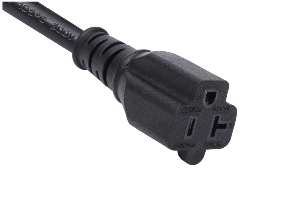 American Power Cord NEMA 5-20R Extension recetacle Female Receptacle, 20A 125V