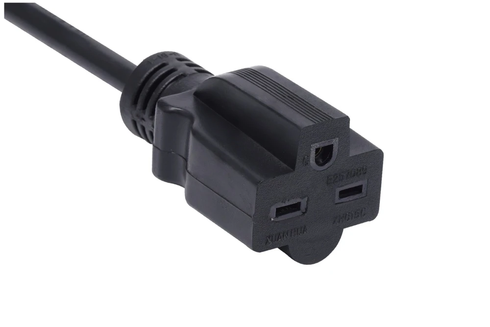 American Power Cord NEMA 6-15R Outlet Extension Female Receptacle, 15A 250V