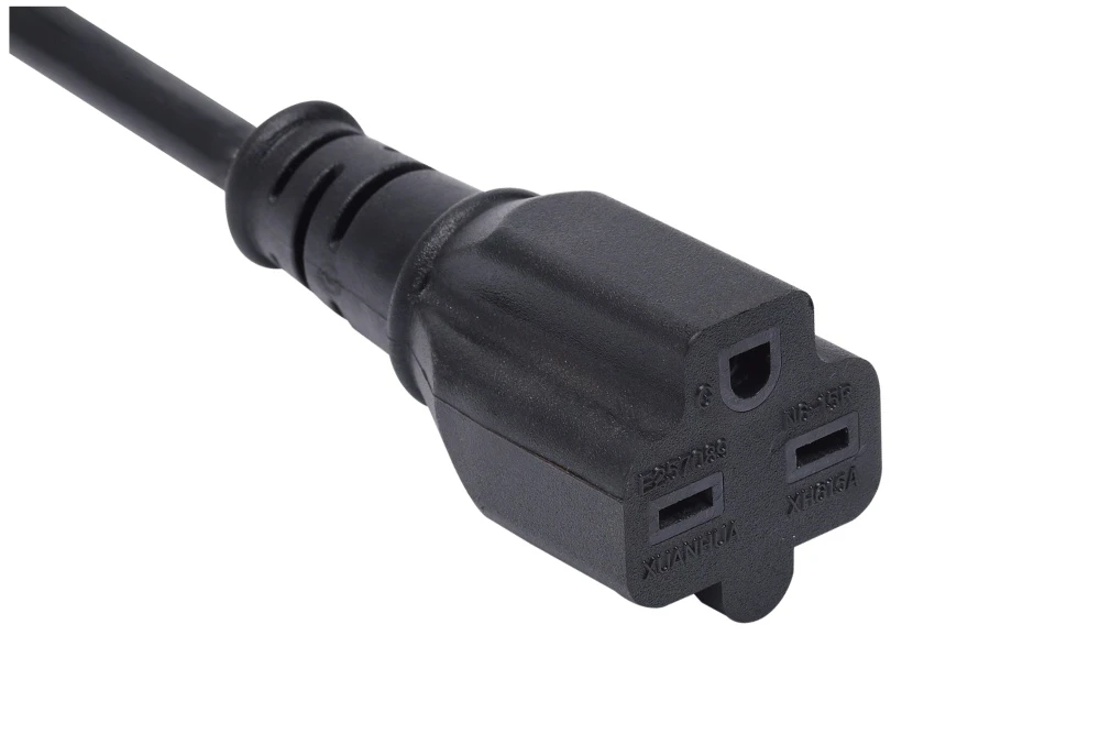 American Power Cord NEMA 6-15R Single Extension Female Receptacle, 15A 250V