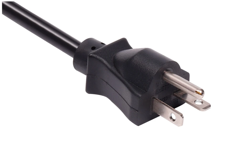 American Power Cord NEMA 6-20P Ergonomic Straight Male Plug, 20A 250V