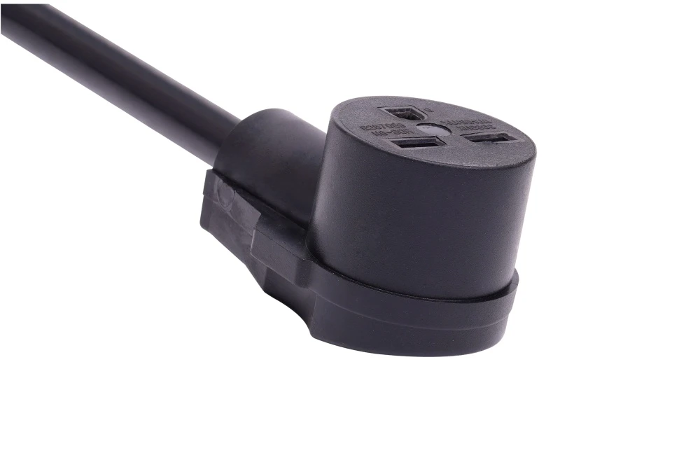 American Power Cord NEMA 6-30R Offset Angled Power Connector, 30A 250V