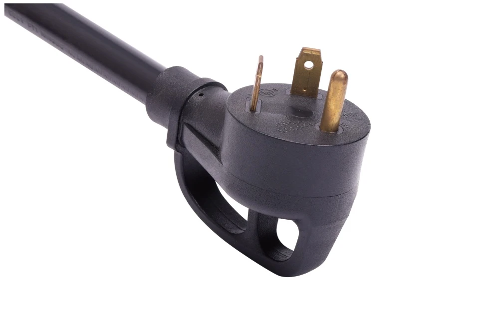 American Power Cord NEMA TT-30P RV Camper Male Plug, 30A 120V