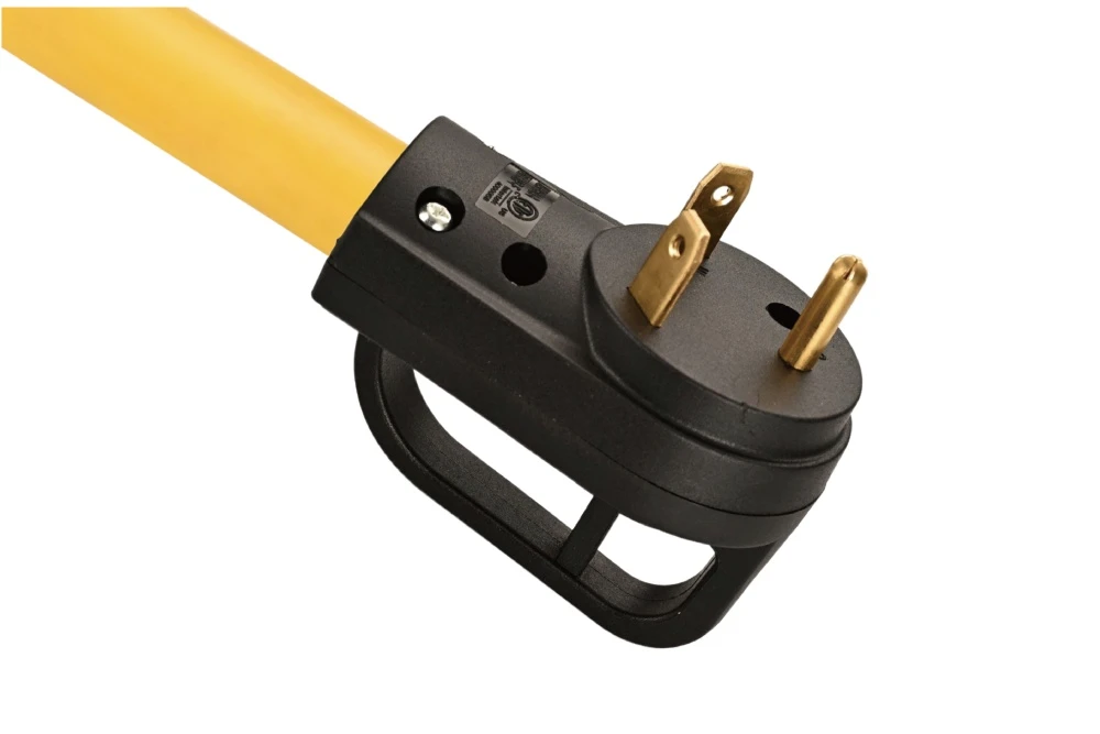 American Power Cord NEMA TT-30P Rewireable Male Plug, 30A 120V
