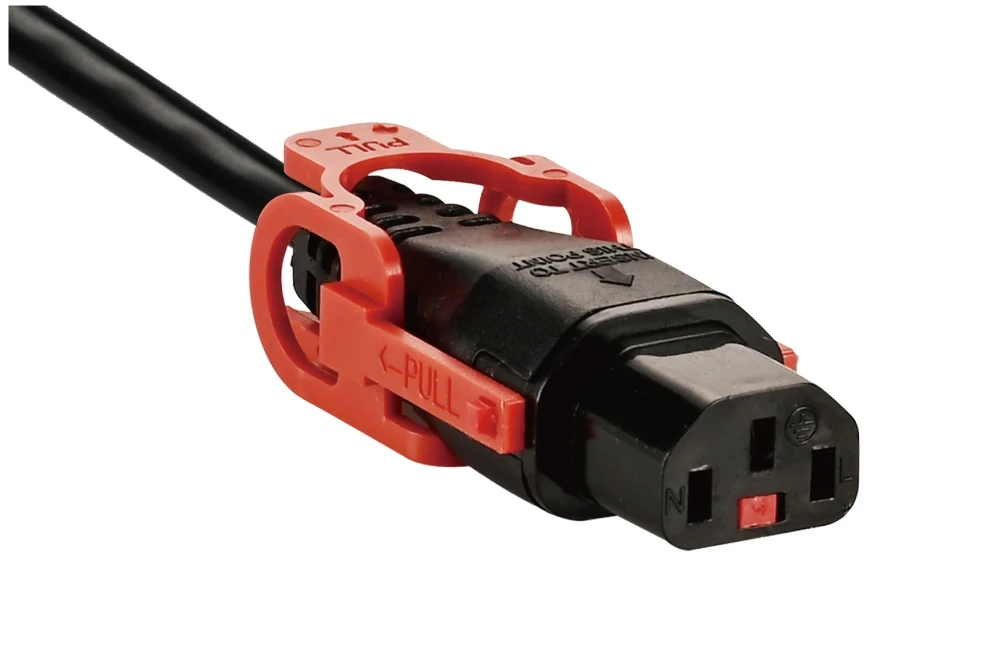 IEC Power Cords, IEC 60320 C13 Locking Connector Plug, Type C13, 3 poles, 3 wires, UL, ETL, VDE, TUV, SAA, KC, PSE Certified