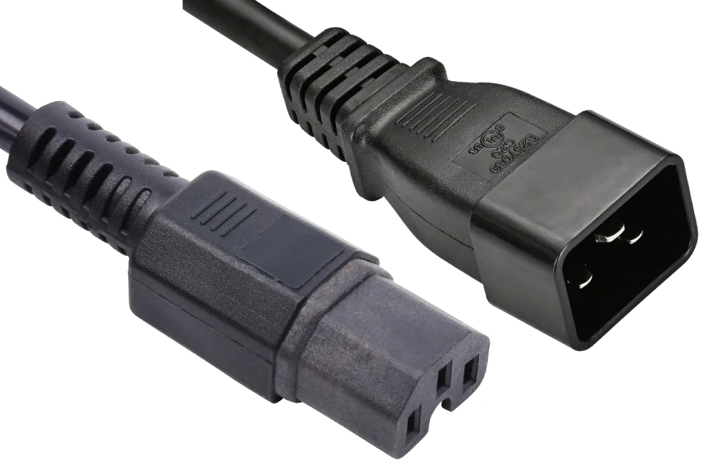 IEC 60320 C15 To C20 Power Cords Connector