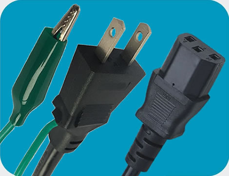 Japan Power Cords, JIS C 8303 Plug to IEC 60320 C13 Connector, Type B, 3 poles Plug, PSE Certified Japan Power Cords, JIS C 8303 Plug to IEC 60320 C13 Connector, Type B, 3 poles Plug, PSE Certified