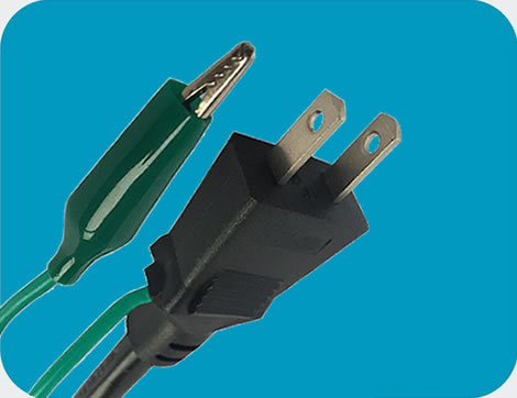 Japan Power Cords, JIS C 8303 Plug, Type A, 3 poles, PSE Certified