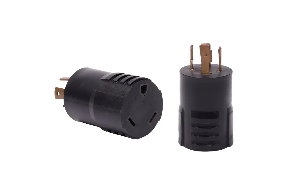 Usa Locking Power Adapter Plug NEMA L14-30P To NEMA TT-30R