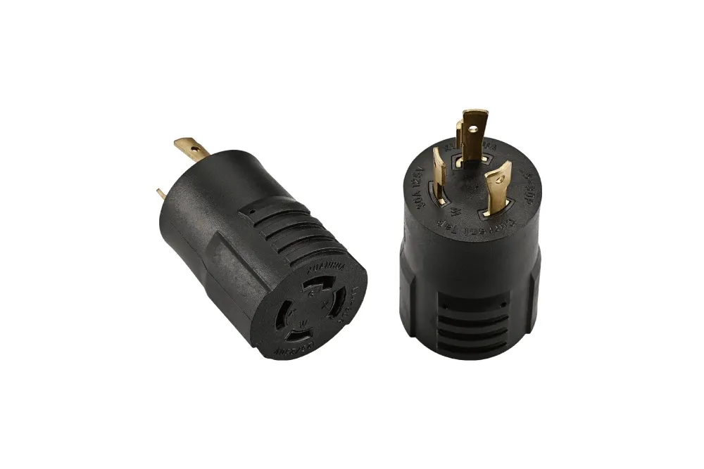Usa Locking Power Adapter Plug NEMA L5-30P To NEMA L14-30R