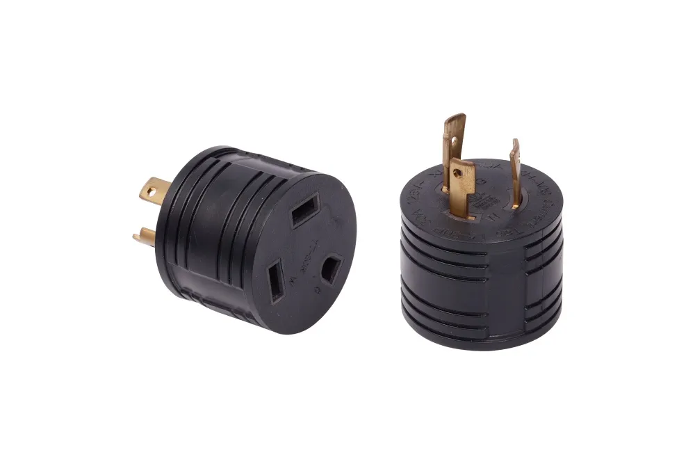 Usa Locking Power Adapter Plug NEMA L5-30P To NEMA TT-30R