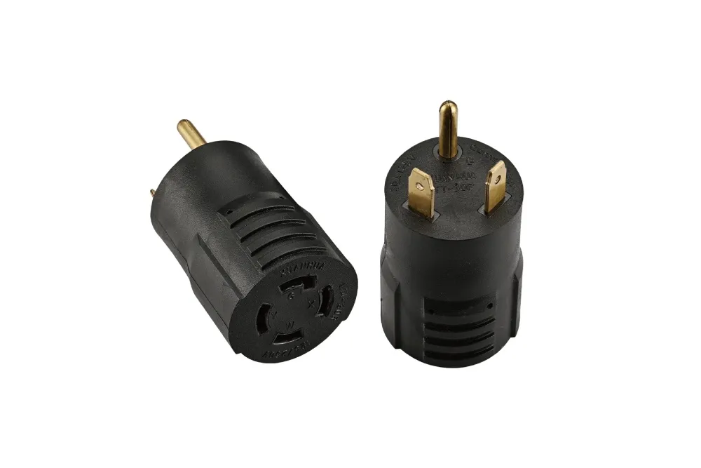 Usa Locking Power Adapter Plug NEMA TT-30P To NEMA L14-30R