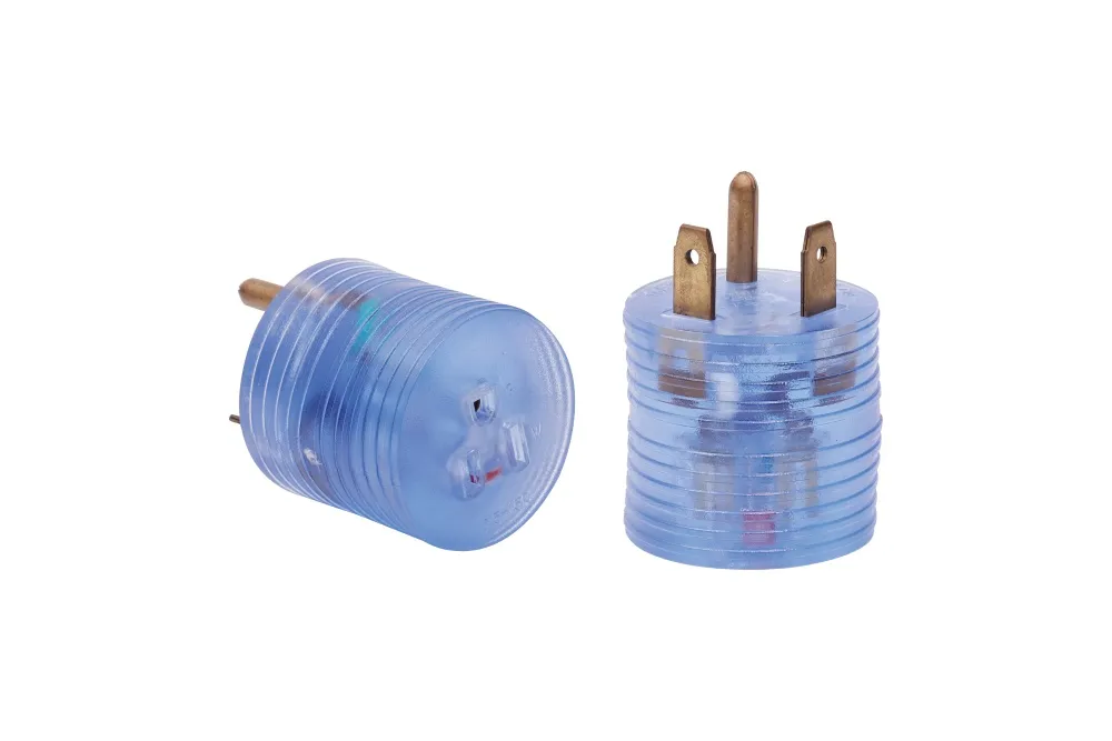 Usa Power Adapter Plug Transparent NEMA TT-30P To NEMA 5-15R