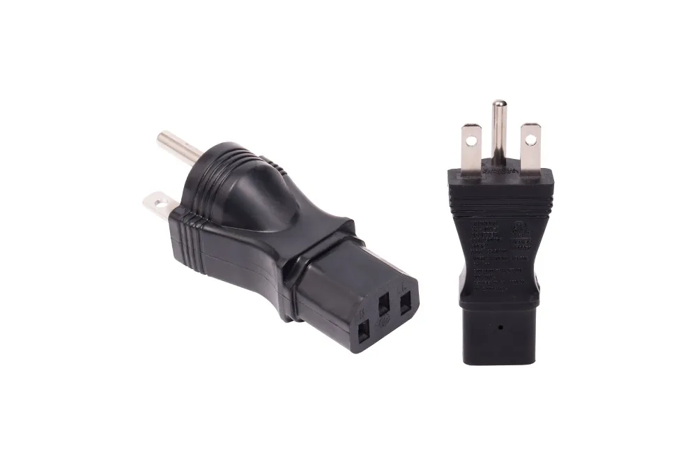 Usa To IEC C13 Power Adapter Plug NEMA 6-15P To IEC 60320 C13