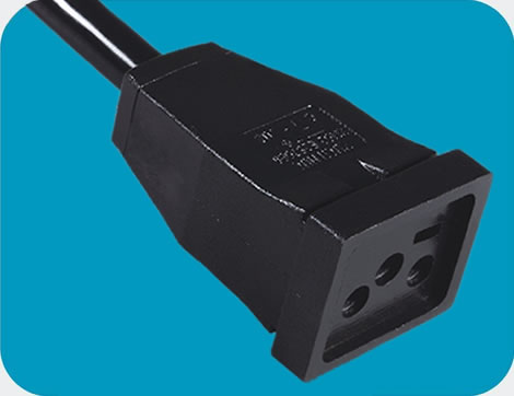 Hydrofarm BAASP Sun System Lamp Reflector Ballast Power Cords , UL Standards Plug, Type Sun System, 3 poles, according to UL standards