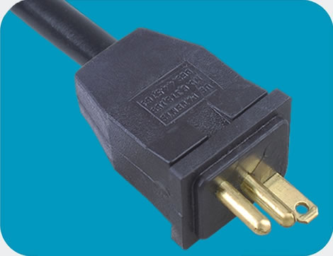 Sun System Grow Light Reflector Ballast Power Cords , UL Standards Plug, Type Sun System, 3 poles, according to UL standards