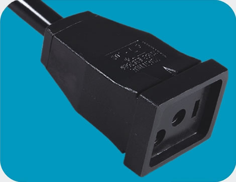 Sun System Lamp Reflector Ballast Special Power Cords , UL Standards Plug, Type Sun System, 3 poles, according to UL standards