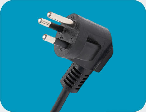 Thailand Power Cords, TIS 166-2549 Plug, Type O, 3 poles, TISI Certified