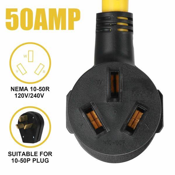 NEMA 10-50P to NEMA 10-50R